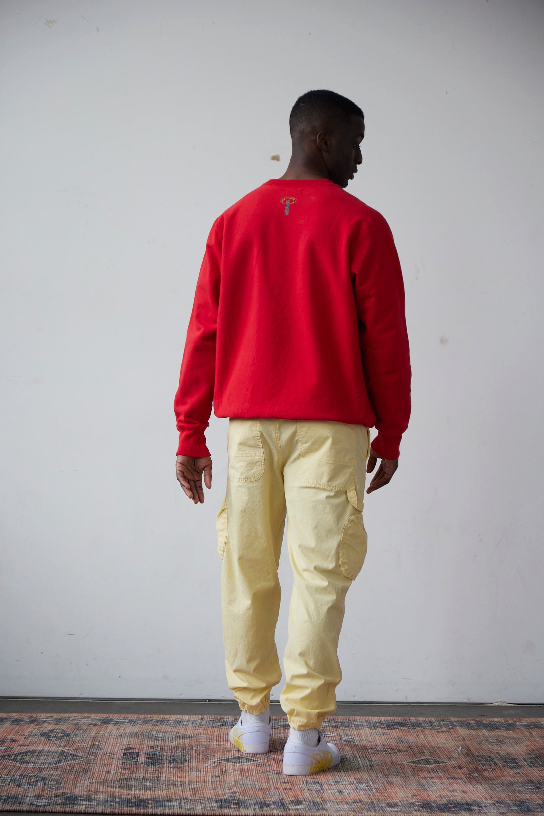 INSHRA “Royal Heritage” Fleece Crewneck Imperial Red - shopinshra
