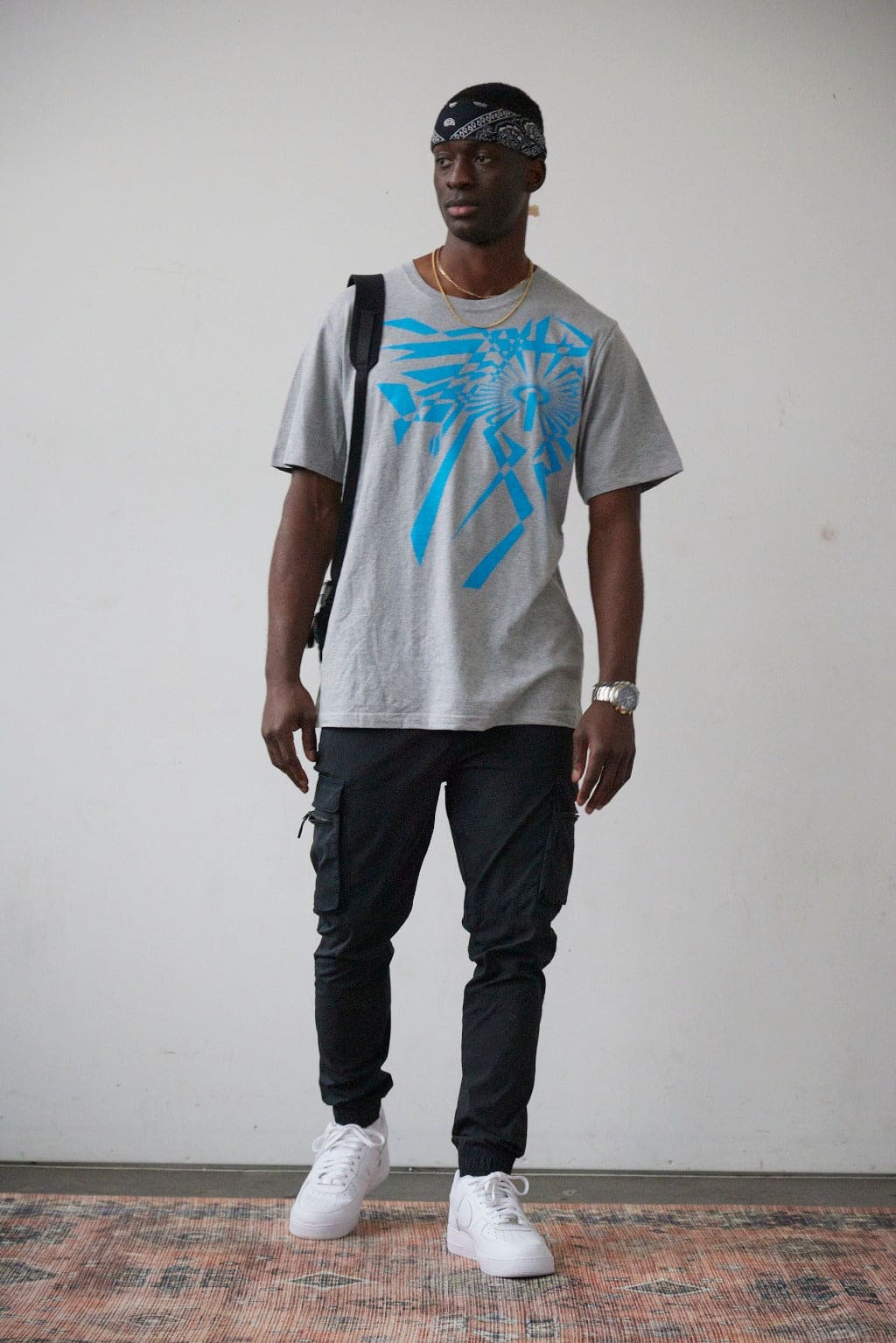 INSHRA “Radiate” T-shirt Blue Strike - shopinshra