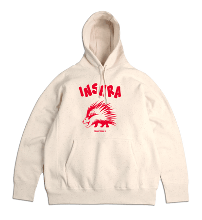INSHRA “1000 trials” Fleece Hoodie Confetti - shopinshra